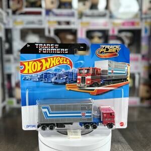 Transformers Hot Wheels Optimus Prime Truck 1:64 Scale Die-Cast Metal Vehicle